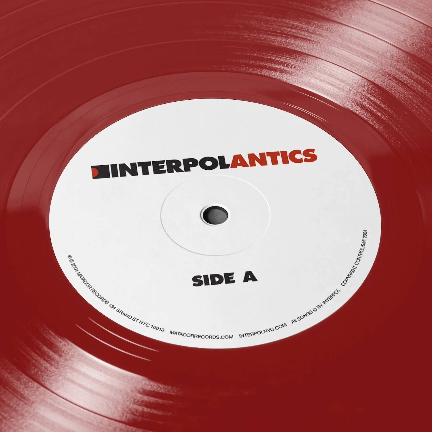 Interpol - Antics (20th Anniversary Red Vinyl Edition) - Image 3