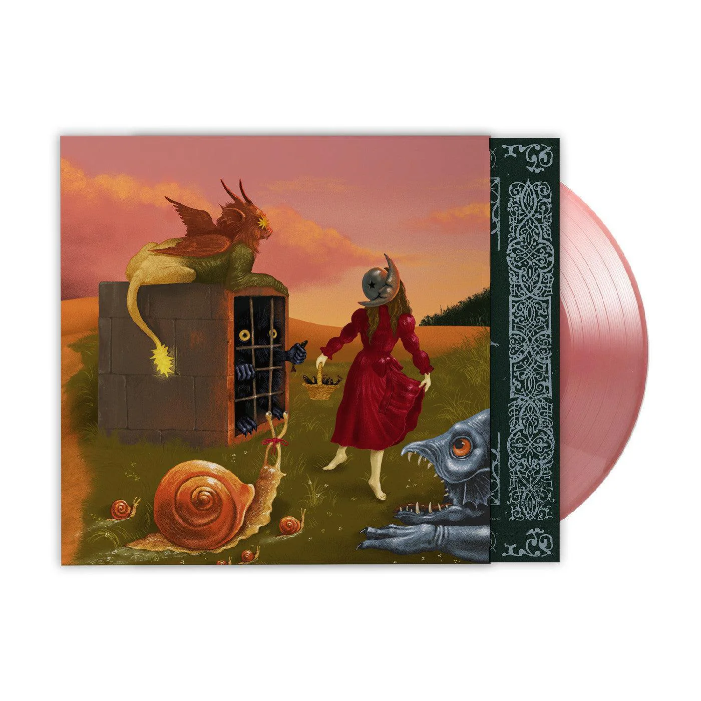 Magdalena Bay 7" - This Is The World (I Made It For You) / Nice Day (MARBLED IN PINK WISP VINYL) - Image 2