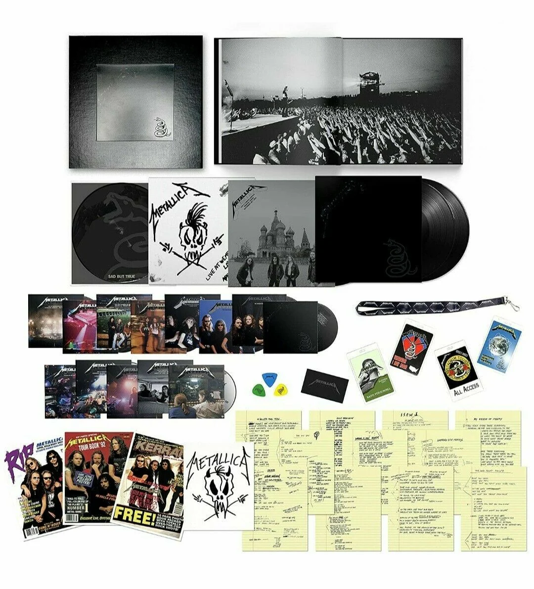 Metallica - Black Album (Remastered) - Deluxe Box Set [6LP/14CD/6DVD] - Image 2