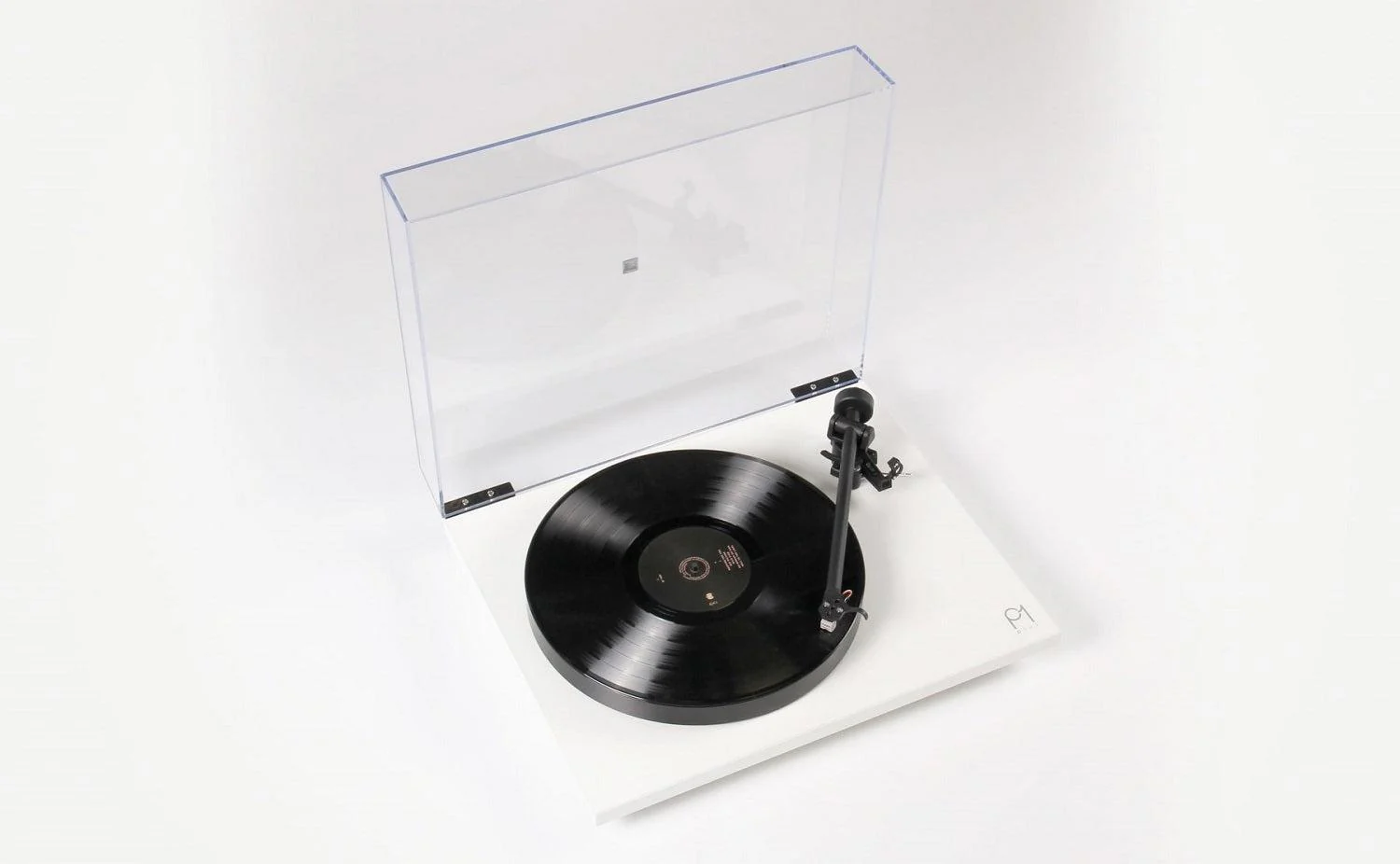 Rega Planar 1 Plus Matt White Turntable - Image 3