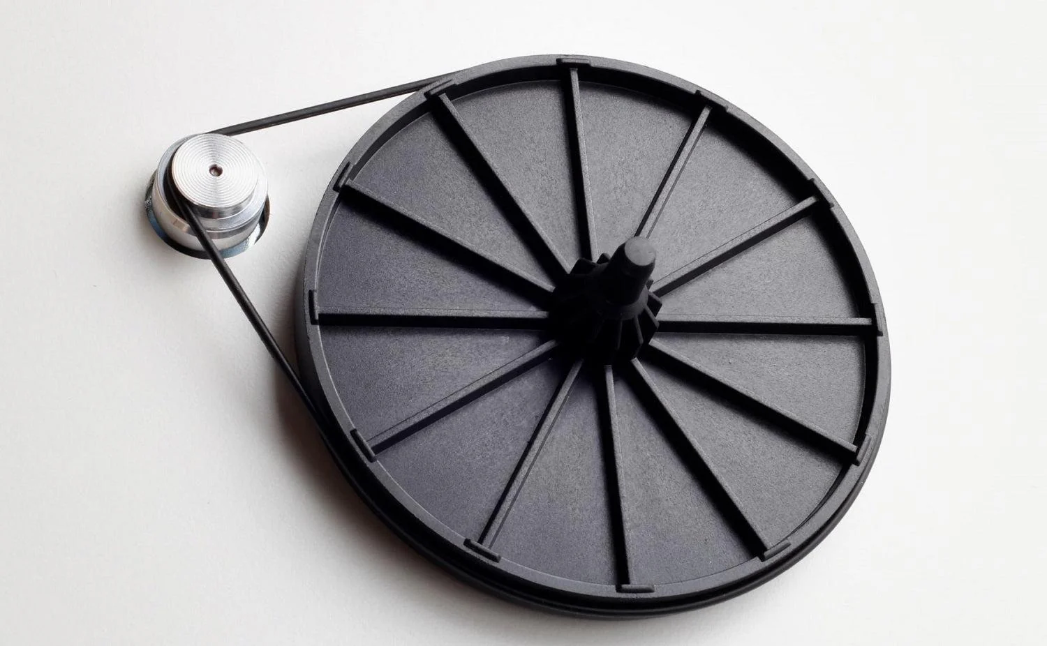 Rega Planar 1 Plus Matt White Turntable - Image 5